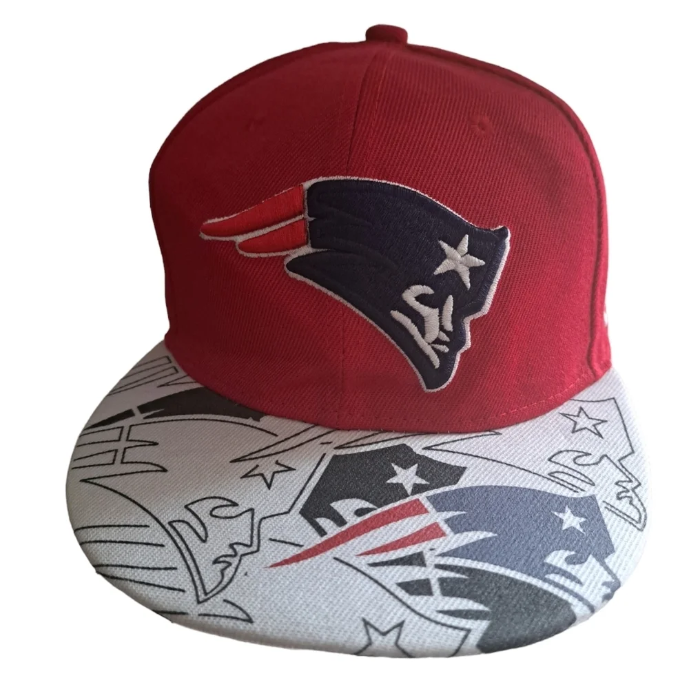 General Merchandise NEW ERA FITS NFL PATRIOTS adjustable cap hat snap back red - Picture 1 of 7